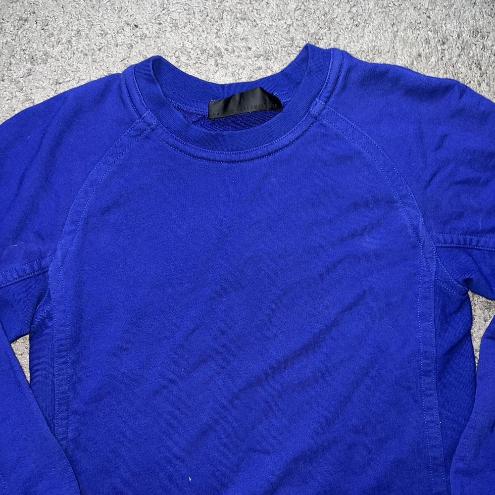 Haider Ackermann Blue Perth Sweatshirt Size XS